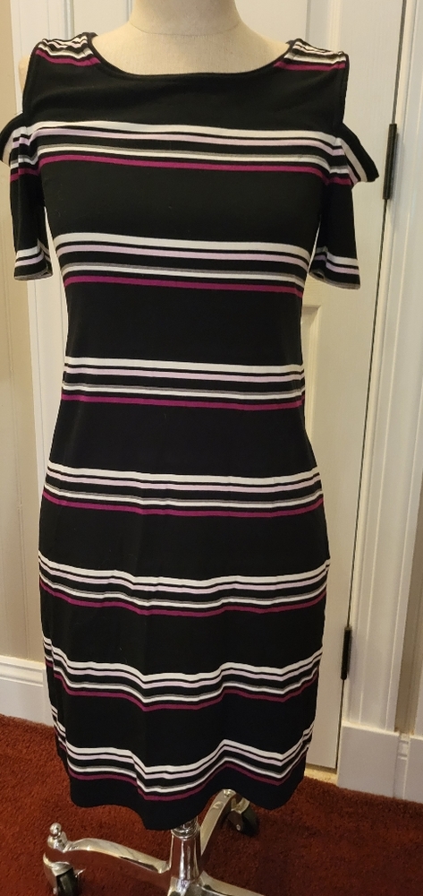 WHBM cold-shoulder t-shirt dress